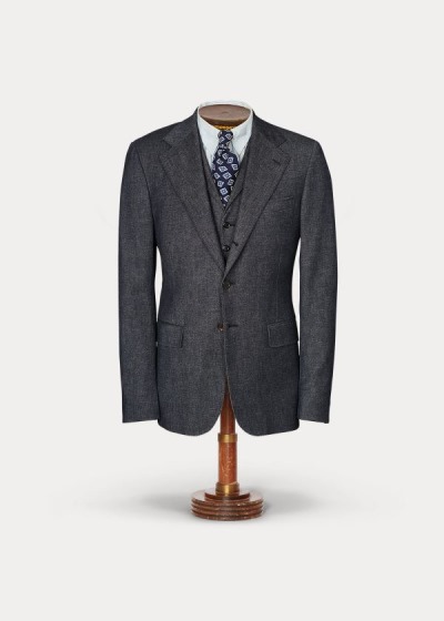 Men's Ralph Lauren Merino-Blend Suit Jacket | 591068WKG